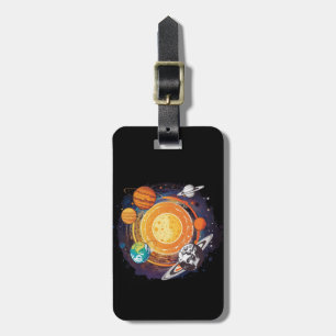 Planets Luggage Tag
