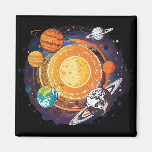Planets Magnet (Front)
