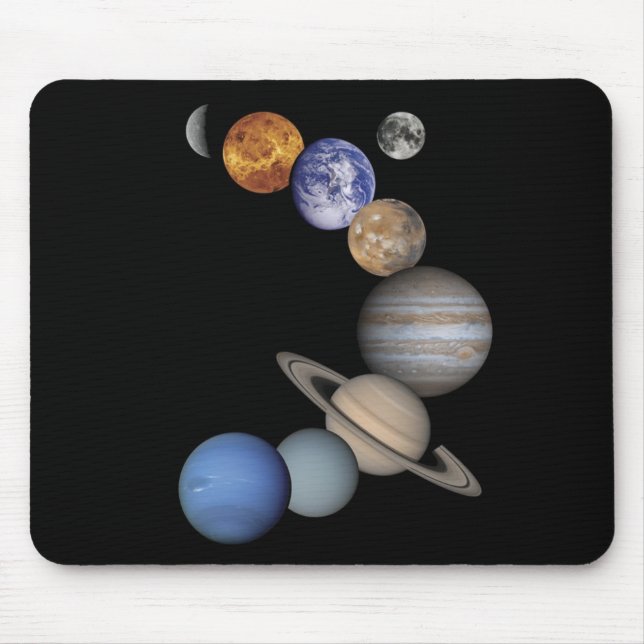 Planets Mouse Mat (Front)