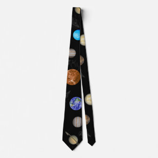 Planets Neck Tie