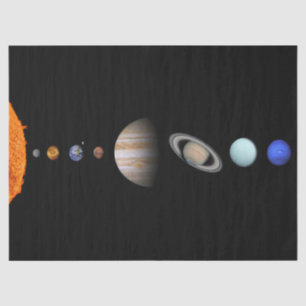 PLANETS OF THE SOLAR SYSTEM 23” Wrapping Tissue Paper
