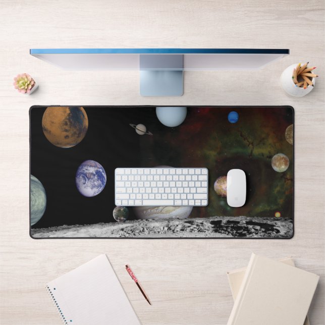 Planets of the solar system desk mat (Office 1)