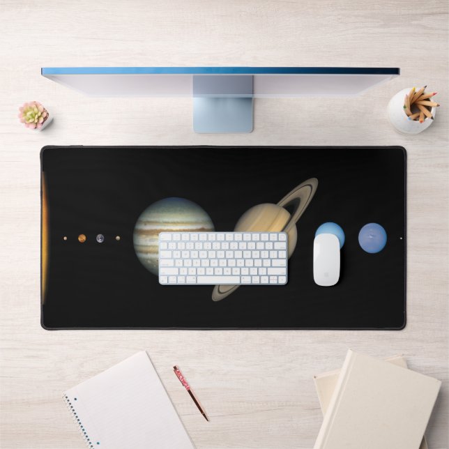 Planets of the solar system desk mat (Office 1)