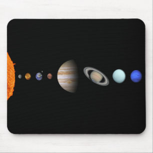 PLANETS OF THE SOLAR SYSTEM Mousepad