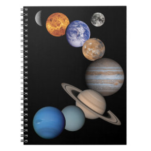 Planets of the solar system notebook