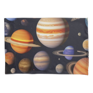 Planets Pattern Pillowcase