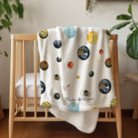 Planets Solar System Personalised Baby