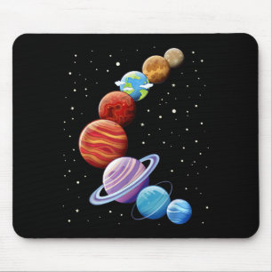 Planets Space Galaxy Solar System Men Women Kids 1 Mouse Mat