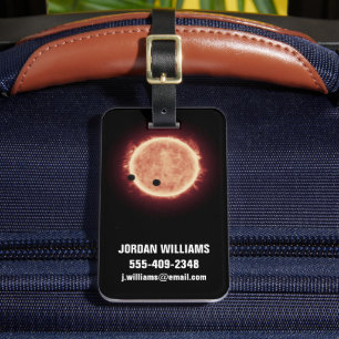 Planets Transiting Red Dwarf Star In Trappist-1 Luggage Tag