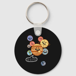 Planets You Will Always Be One Of Us Galaxy Women Key Ring