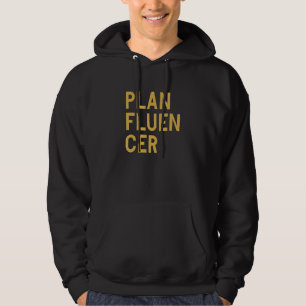 Planfluencer Bullet Journalling Influencer Social Hoodie