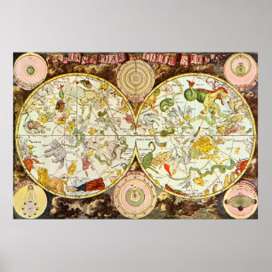 Planisphæri Cœleste: Astrology - Poster