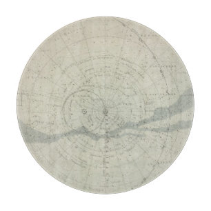 Planisphere Celeste Hemisphere Cutting Board