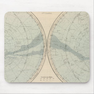 Planisphere Celeste Hemisphere Mouse Mat