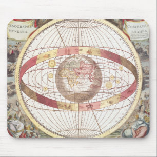 Planisphere, from 'Atlas Coelestis' Mouse Mat
