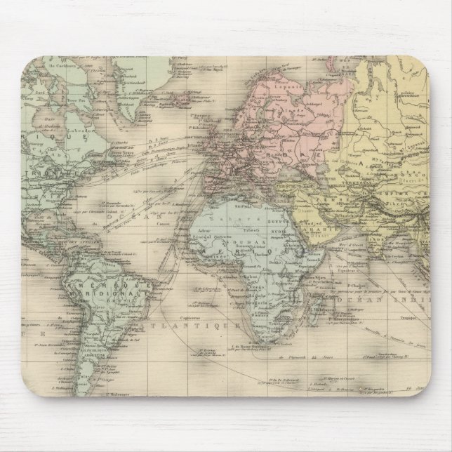 Planisphere Mouse Mat (Front)