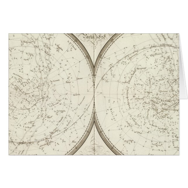 Planispheres celestes - Celestial (Front Horizontal)