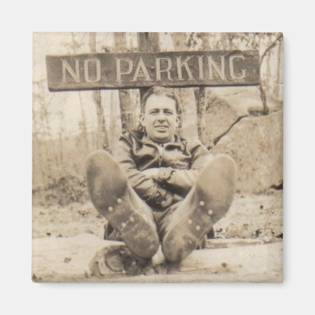 PLANKING magnet (Yosemite 1940) square (Front)