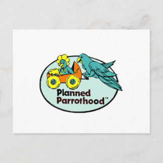 Planned Parrothood® Postcard