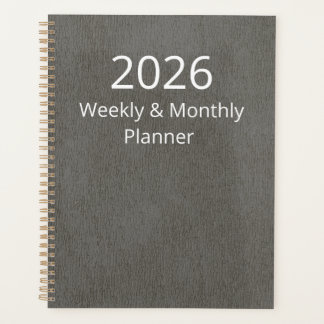 Planner 2026 Weekly and Monthly