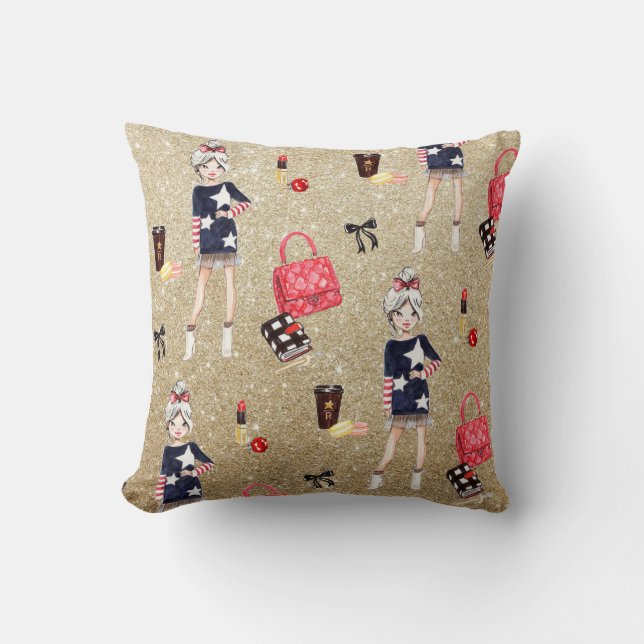 Planner addict  cosy yet chic pillow (Front)