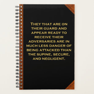 Planner Ben Franklin Quote Guard Adversaries