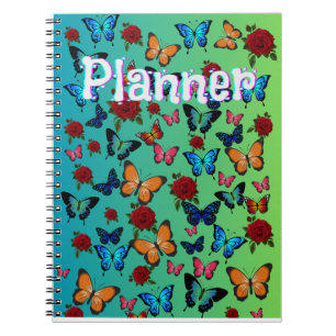Planner butterfly notebook