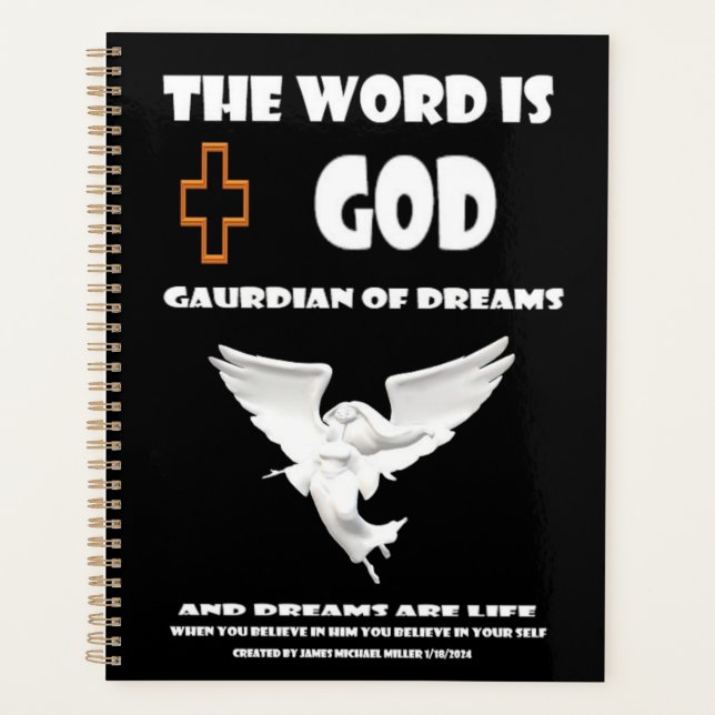 Planner By James Michael Miller  (Front)