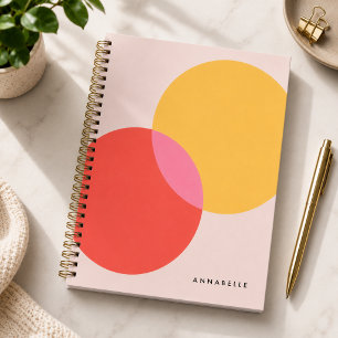 Planner Custom Abstract Colour Block Organiser