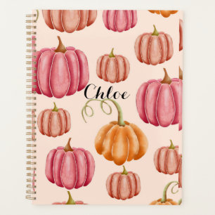PLANNER for fall+autum, pumpkins