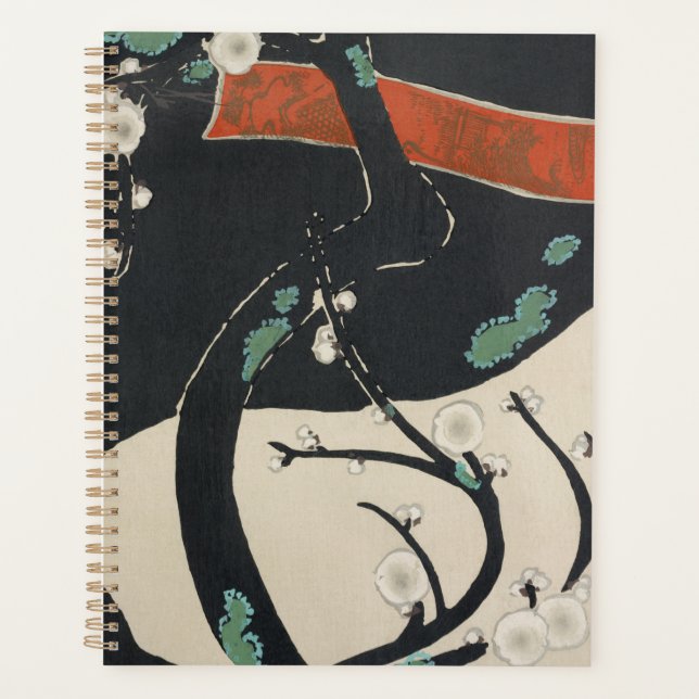 PLANNER : JAPANESE WOODBLOCK : KAMISAKA SEKKA (Front)