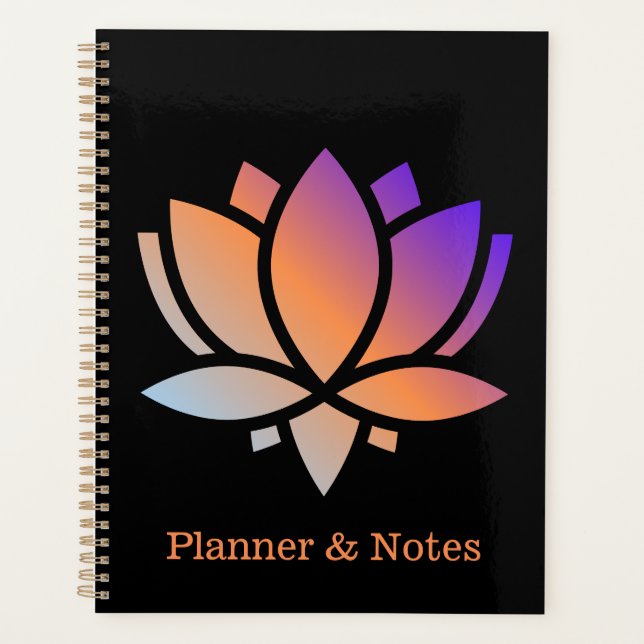 Planner & Notes Water Lily (Front)