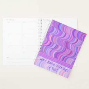 Planner - Purple Curves