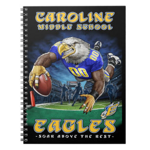 Planner size spiral notebook