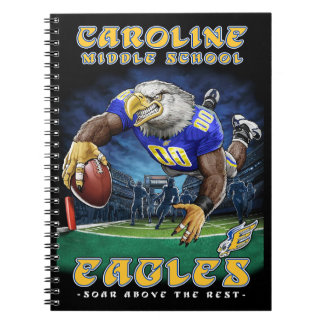 Planner size spiral notebook