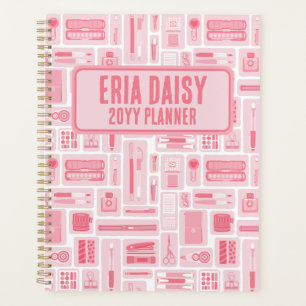 Planner Stationery Pink