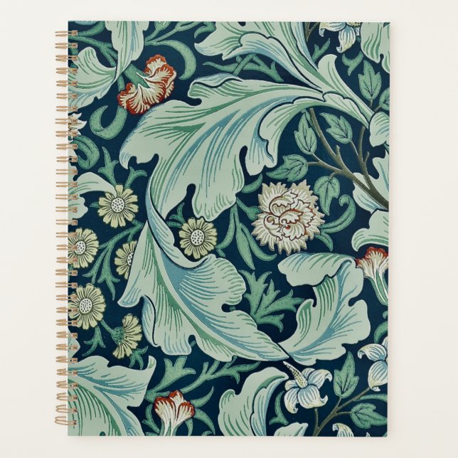 PLANNER : WILLIAM MORRIS : FLORAL PATTERN (Front)