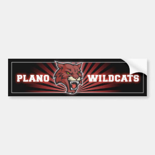 Plano Wildcats Bumper Sticker