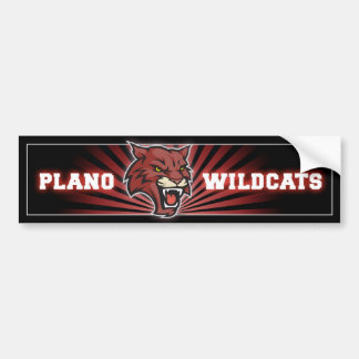 Plano Wildcats Bumper Sticker