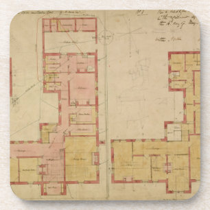 Plans for the Red House, Bexley Heath, 1859 (pen a Coaster