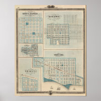 Plans of Sioux Rapids, Onawa, Storm Lake, Newell