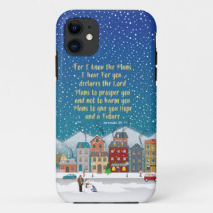 Plans to give you hope and a Future. Jeremiah 29-1 iPhone 11 Case