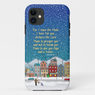 Plans to give you hope and a Future. Jeremiah 29-1 Case-Mate iPhone Case
