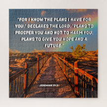 Plans To Prosper You Jeremiah 29:11 Bible Verse