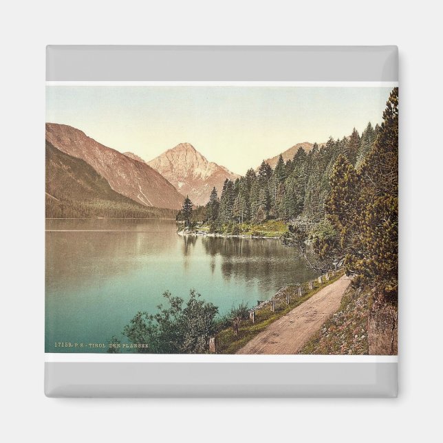 Plansee, general view, Tyrol, Austro-Hungary rare Magnet (Front)