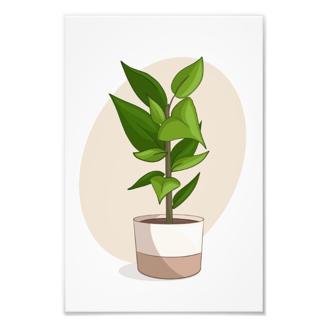 Plant 1 In Vector Poster Print From My Sims CC (Front)