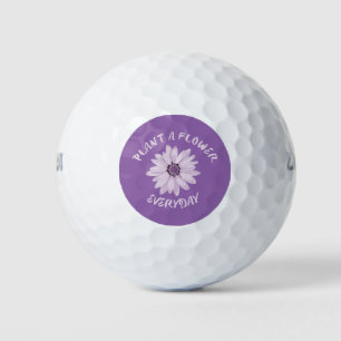 Plant  A  Flower Everyday Golf Balls