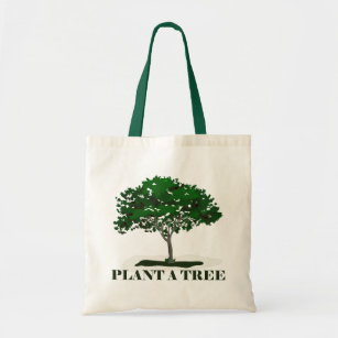 Plant a Tree Budget Tote Bag