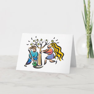 Plant A Tree Holiday Card