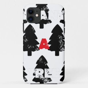Plant A tree Pattern iPhone 11 Case